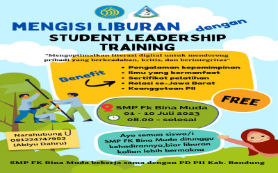 Mengisi Liburan dengan Student Leadership Training